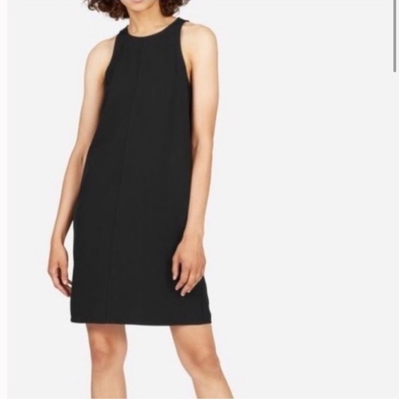 Everlane The Japanese Go Weave High
Neck Tank Dress In Black - Picture 1 of 14